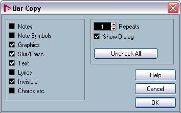 Moving by using the computer keyboard You can assign key commands for moving symbols, notes or rests graphically in the Key Commands dialog on the File menu.