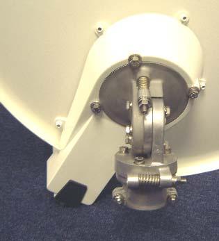 Equipment evolution: VSAT antenna mounts No lock-off Pointing shift after final tightening Often not corrected by installer) Easy to peak by splitting the main lobe More accurate than only looking