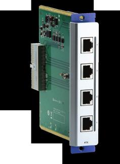 CM-600 Series 4-port fast Ethernet interface modules for EDS-600 series Ethernet switches