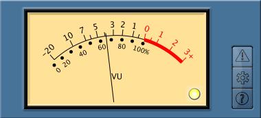 VMeters Manual 3. Presets 3.8 K-SYSTEM THEATRE: K-20 Again, this is the same as a K-12 except with a wider dynamic range, this time with 8dB extra at the top of the scale.