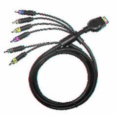 Component or AV cables are supplied with new models of PlayStation 3, X Box Elite and Wii, as well as earlier generation consoles.