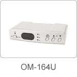 TV Modulator The OM-16x series are high quality and high technical audio / video modulator of mini type. Use the DIP-SW to set channel, so you can easy and precise to select any one channel.