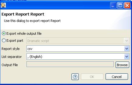 9 Exporting Reports You have three formats for exporting reports: MS Excel, CSV, and Internet Explorer. 9.