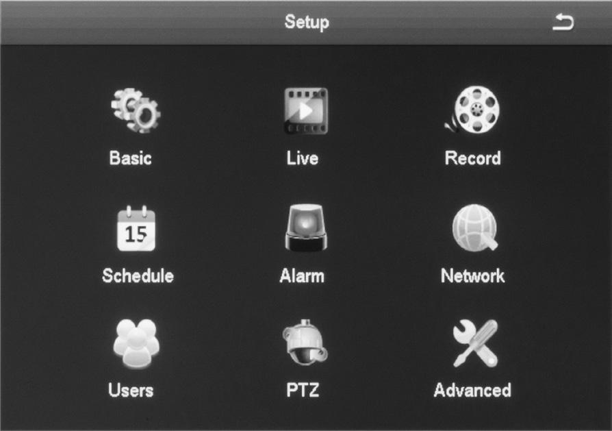 Main Menu Icon Disk Management Logoff Shutdown Description Select the Disk Management icon to view information about the system hard disk and any connected USB drives.