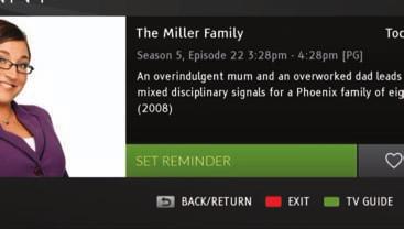 Set a Reminder 1. Press OK on a show within the FreeviewPlus guide that you would like to set a reminder*. 2.