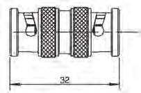 IN SERIES ADAPTERS ADAPTERS BNC 75Ω Fig. 3 Fig. 4 Fig. 5 Part number Fig.