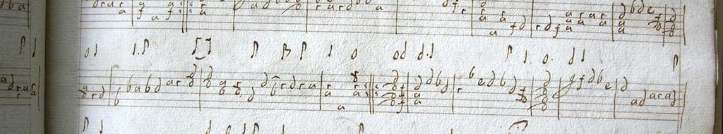 Modern assessment of Z3.4.13 is hampered by the way in which it was bound into the guardbook; the late nineteenth-century binding does not preserve the lyra viol fascicle in its original order.