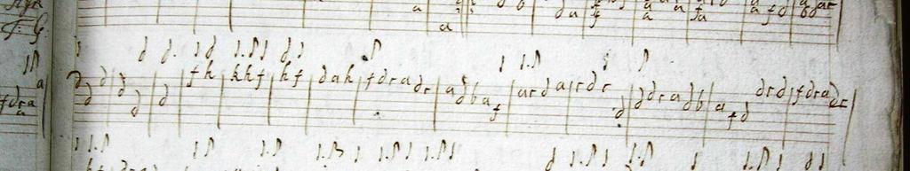 13 are unique; 23 pieces carry no composer attributions in the manuscript, and many of these are unknown in other sources: this situation is paralleled in many ensemble lyra viol sources.