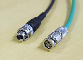 (a) (b) (c) (a) cable (b) Coaxial cable (conventional) (c) connector Figure 1: cable and connector a single cable.