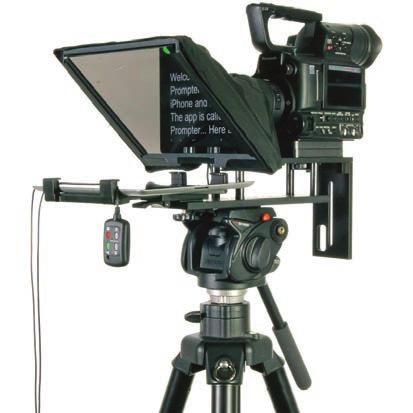 TP-300B TELEPROMPTER & YAMAHA MG-10 AUDIO MIXER 1-5 TP-300B Teleprompter The TP-300B Teleprompter helps make your video productions look professional by providing a very easy way for the talent to
