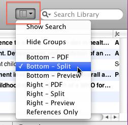5. Viewing and editing PDFs in EndNote EndNote X7 has a changeable layout, which can be manipulated from