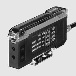 Amplifier for fiber optics Dimensioned drawing up to 525mm up to 120mm 10-30 V DC 3-digit display for indicating and setting the switching threshold NEW: AutoSet function for easy sensor adjustment