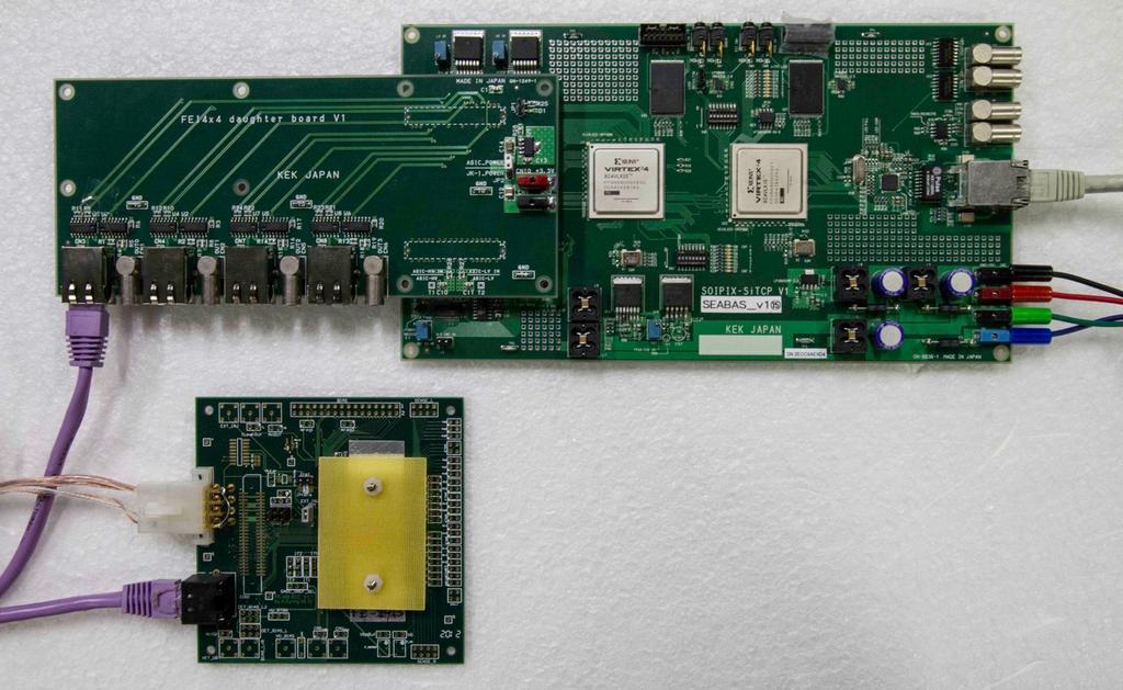 4-chip daughter board SEABAS External power Single Chip Card Figure 3.