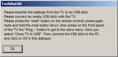 3.f Write settings into the receiver When you have finished making your personal settings you have to write them into the receiver before you can use them.