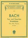 Piano Literature by Composer Highlights JS Bach: 30 Two- and Three-Part Inventions G. Schirmer, Inc. 50252060...$5.99 $3.