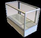 Lockable glass top section Lockable base cupboard GLASS WINDOW Showcase 1000(w) x