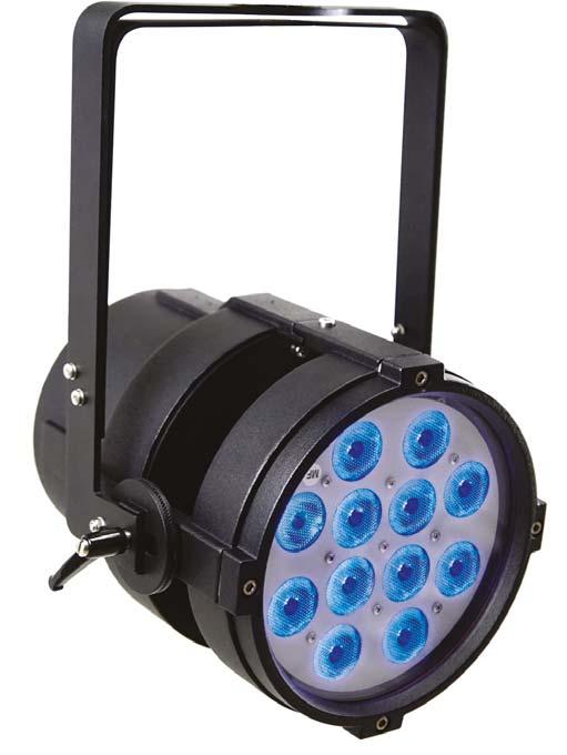 TITAN SOLO HP COMPACT AND EXTRA-LUMINOUS, WITH INTEGRATED PSU, PERFECT FOR OUTDOOR TEMPORARY OR FIXED INSTALLATIONS 12 OSTAR STAGE N Full Color (RGBW) LEDs LED lifespan: 50,000 hours (70% lumen