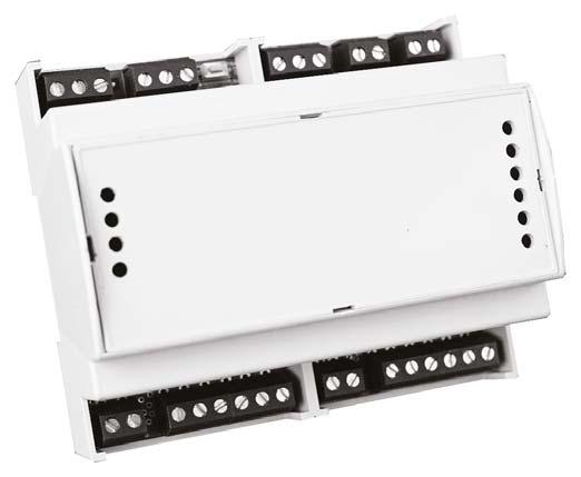 DRIVENET DIN THE ADVANCED DIN RAIL MOUNTABLE LED CONTROLLERS DRIVENET DIN is a full-range 100-240Vac 50-60 Hz LED controller for installation on DIN rails electrical panels (external PSU needed).