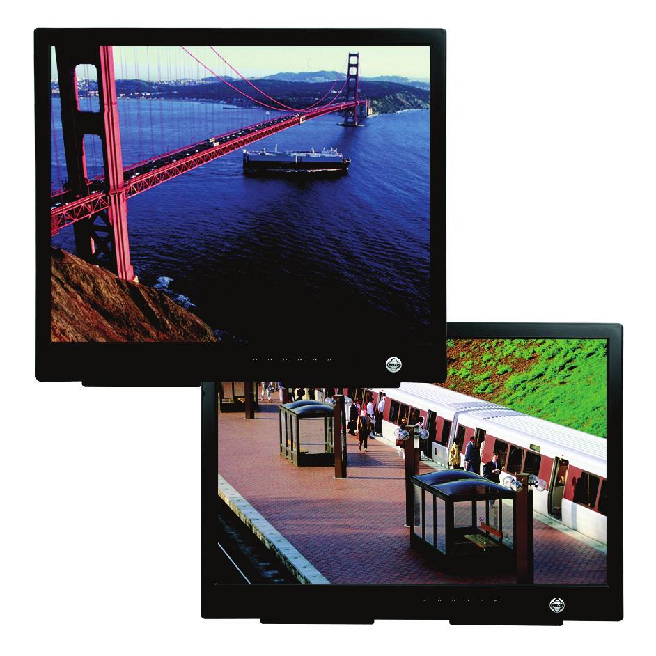 PRODUCT SPECIFICATION viewing solutions PMCL300 Series TFT LCD Monitor 17-INCH, 19-INCH, OR 19-INCH WIDE, WITH MULTIMODE FUNCTIONALITY Product Features Space-Saving, Flat Panel Design