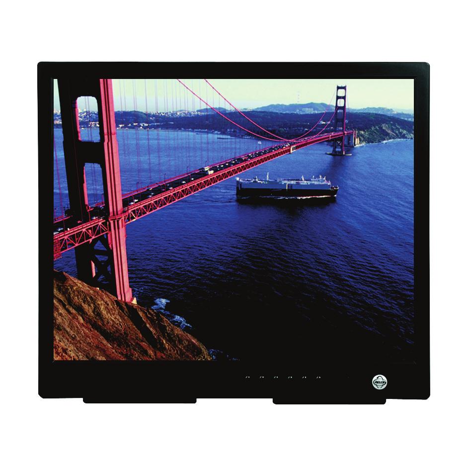 PRODUCT SPECIFICATION viewing solutions PMCL400 Series TFT LCD Monitor 17- AND 19-INCH MONITORS WITH MULTIMODE FUNCTIONALITY Product Features Space-Saving, Flat Panel Design Picture-Frame-Style