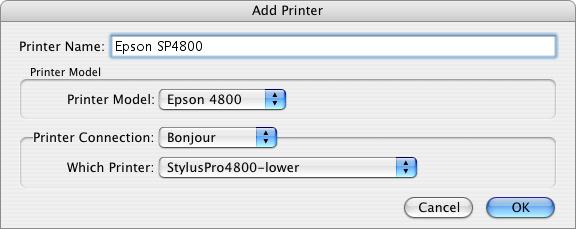printer menu 17 The Add Printer window. The Remove Printer Setups window. the OK button to save them and close the Edit Printer window.