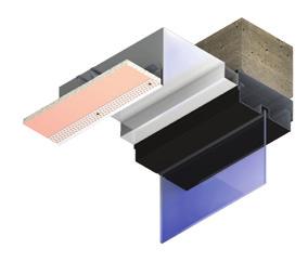 Contemporary, clearview design Flush-finish edge for square-set interiors Completely concealed fixings Does not require fixing from the top Install from below after ceiling Fastest method for
