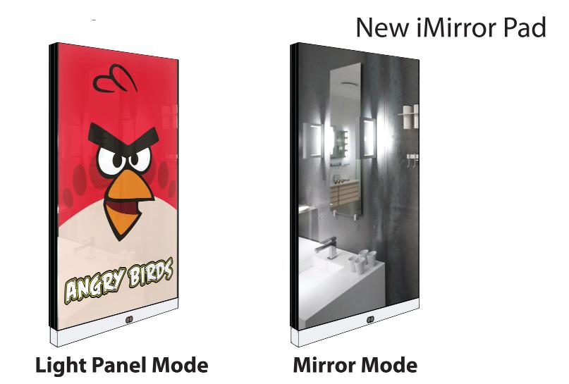 Magic Mirror Example models How it works: Advertisement lights up When you