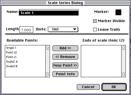 Video Point Manual Page 31 Figure 3-18: The Scale SeriesDialog Box.