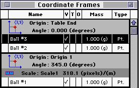 Video Point Manual Page 65 Figure 4-8: The Origin Dialog at the bottom of the Edit Point Series Dialog Box.