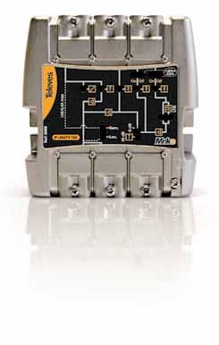 LAUNCH AMPLIFIERS EasyF Minikom Series Compact amplifiers with the possibility of low or high gain, multiple inputs, to be deployed in small and medium size systems. QR-A00164 New compact design.