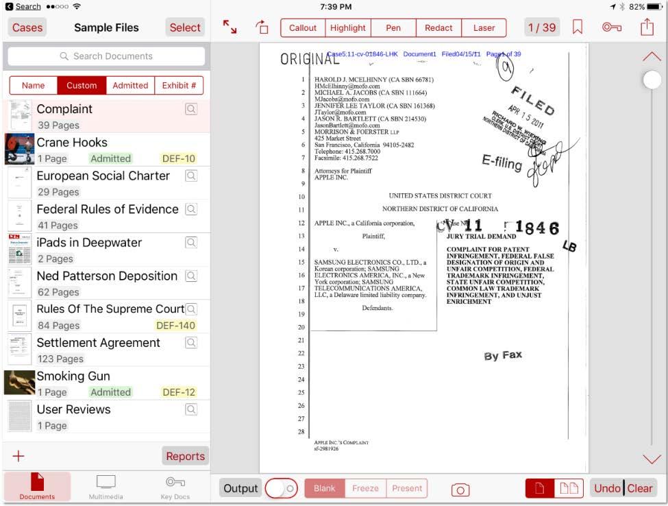 TRIAL: TRIALPAD SOFTWARE TrialPad App on ipad: $129.