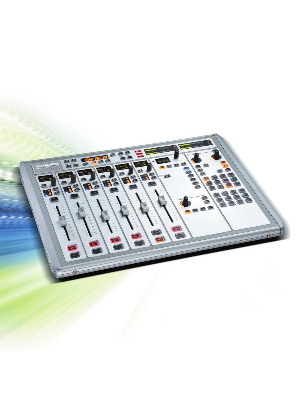 A lot more broadcasting For a lot less money The OnAir 1500 has been designed as a flexible console for on-air broadcasting and is also suitable for production work.