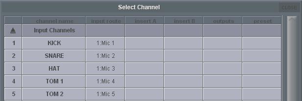 Chapter 1 Clear All Buttons : When changing routing, you have the option of clearing any non-default routing or processing (EQ, dynamics etc) from the channels in the session.