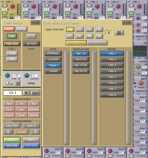 Chapter 1 1.6 Routing Basics 1.6.1 Selecting Inputs & Outputs.