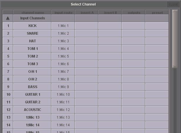 Chapter 2 - Channel Types 2.9.6 Assign Faders... To assign channels to the worksurface, enter ASSIGNFADERS mode. The LCD displays will turn dark green and their lower halves will read ASSIGN.