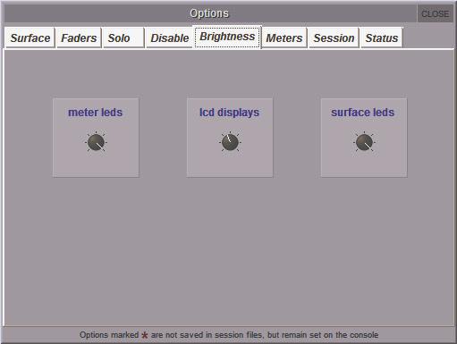 .. The Meters tab includes settings related to the console meters: The four pots across the top half of the display affect the attack and release reaction time (attack rate and release rate), the