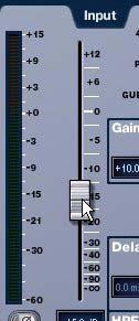 Screen Controls Adjusting On-Screen Faders You can move on-screen faders independently or in ganged fashion.