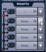 Inserting Plug-Ins on Channels You can insert plug-ins on Input Channels and FX Returns directly from the Inputs page or from the Plug-In Rack. See Chapter 18, Plug-Ins.