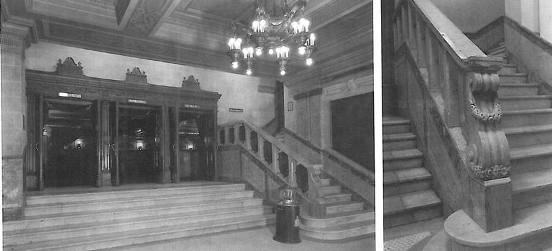 1930 Right: The main entryway of