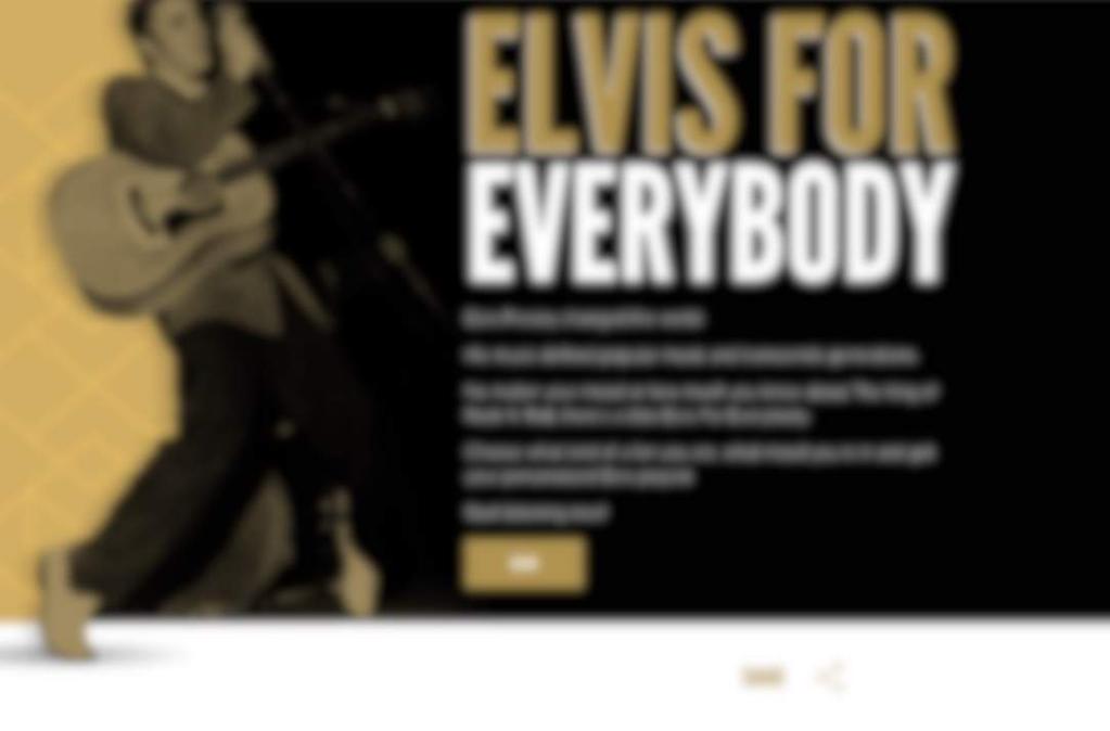Elvis presley SPOTIFY PLAYLIST GENERATOR