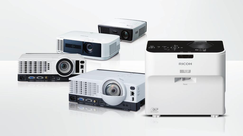 RICOH PROJECTOR SERIES Your best presentation tool anywhere, anytime.