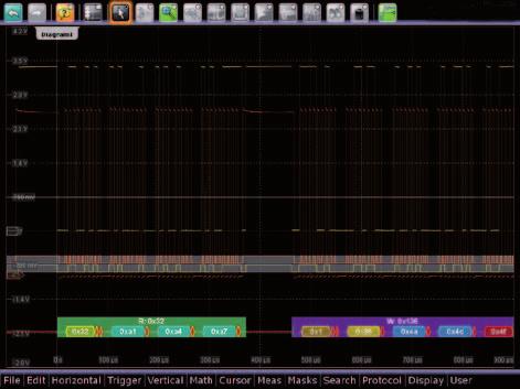 Triggering and decoding of serial protocols Options for the R&S RTO oscilloscopes support the triggering and decoding of the protocols for widely used serial interfaces such as I 2 C, SPI, UART/