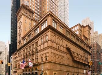 During the 1950s, Carnegie Hall was almost demolished by people who wanted to build a skyscraper where Carnegie