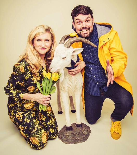 Dismissed actress Sam Battersea. Live clip-clop hip-hop soundtrack accompanies our hero on her journey from 0-100% confidence with her magically tuneful farmyard friend. Jokes! Songs! A goat!
