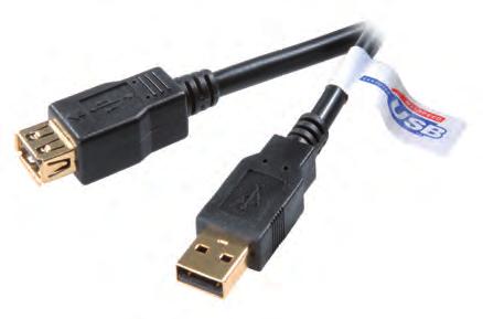 feature is the ferrite core to prevent interference - Certified in line with the USB 2.