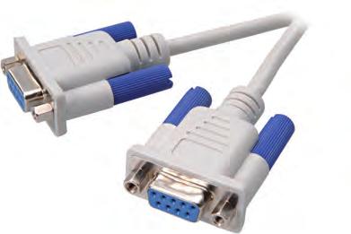 5 EDP-No. 45476 CE D 30 9 3.0 m ctn qty. 5 EDP-No. 45477 CE D 50 9 5.0 m ctn qty. 5 EDP-No. 45478 Universal extension cable 9 pin SUB-D plug <-> 9 pin SUB-D socket - For the extension of mouse / modem / joystick connection CC D 30 N 3.