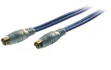 external noise and interference - Multiple shielded cable - Interference- and loss-free transfer - For video signals (75 ohm) - Transfer is only possible where the signal standard at both the