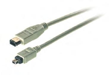12354 1394 IEEE connection 1394 IEEE 6 pin plug <-> 1394 IEEE 4 pin plug - Digital video connection (FireWire ) - Ergonomic plug design - Multiple shielded cable - Precision manufacture -