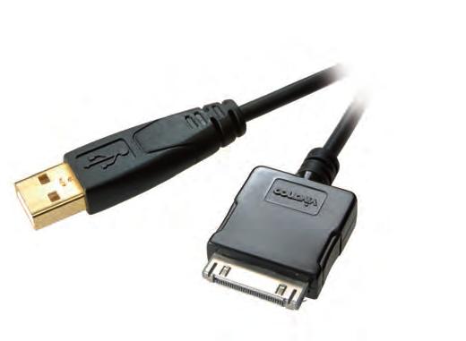 cables (OFC) - Solid metal connector with gold plated contacts - Single shielded - Stereo I5/47 0.8 m ctn qty. 5 EDP-No.