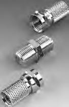 SAT Do it yourself STD F62A-N 2 pieces ctn qty. 10 EDP-No. 44005 F plug, 6.5 mm - Only for cables with a diameter of 6.